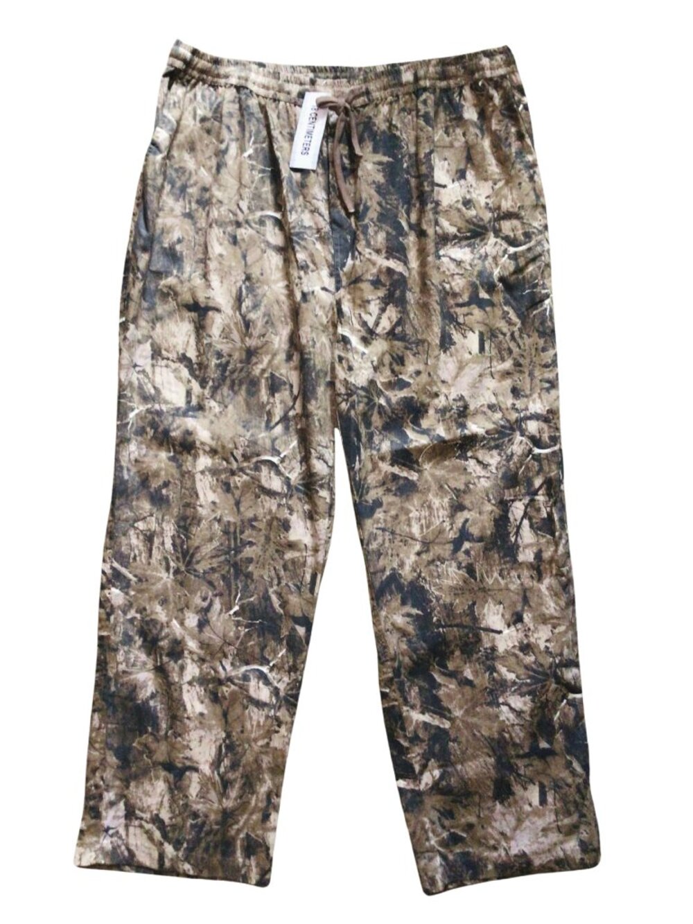 18 Centimeters Pants Men’s XXL Brown Tan Camo Print Camouflage Lounge Streetwear